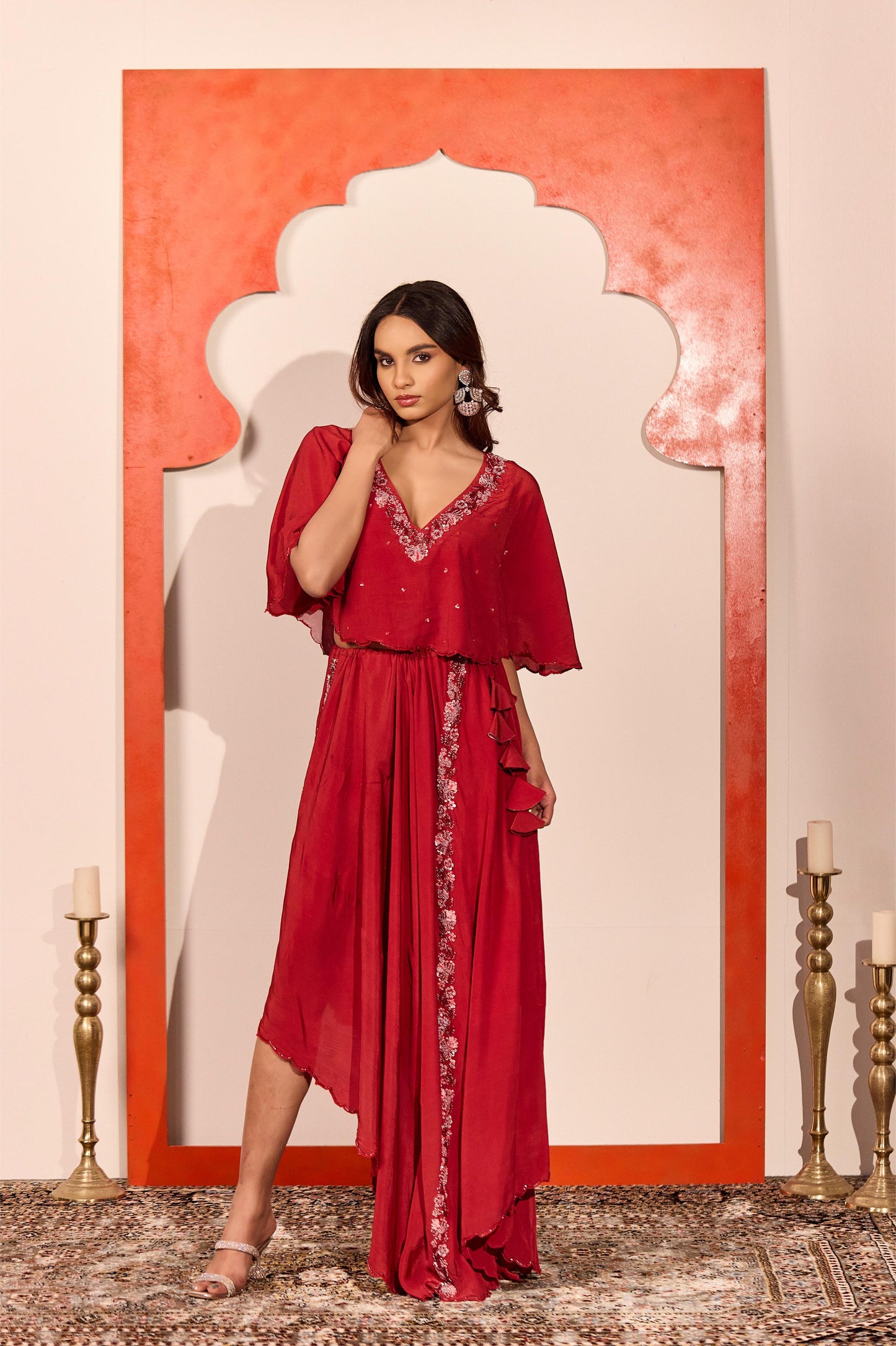 Celeste drape set