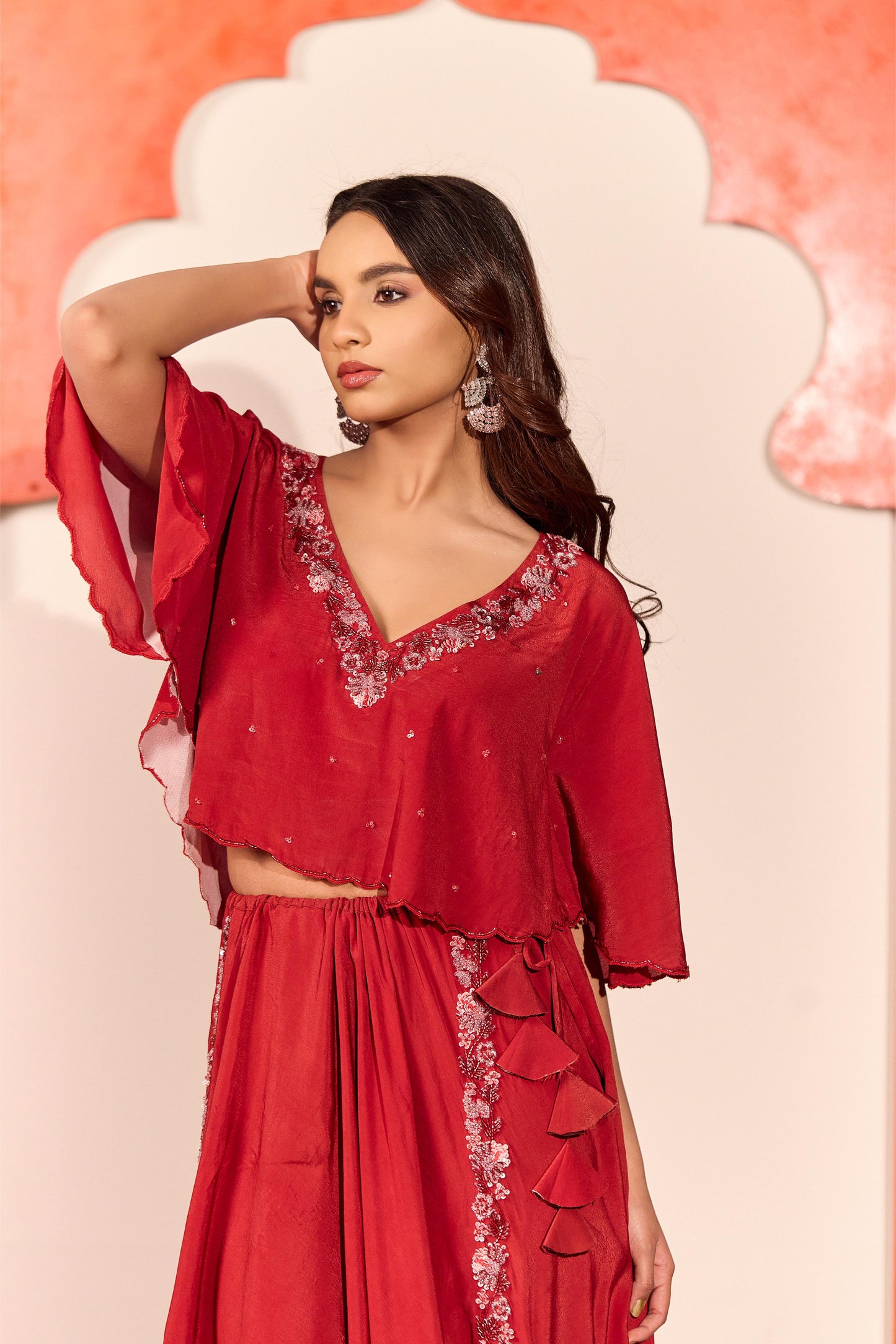 Celeste drape set