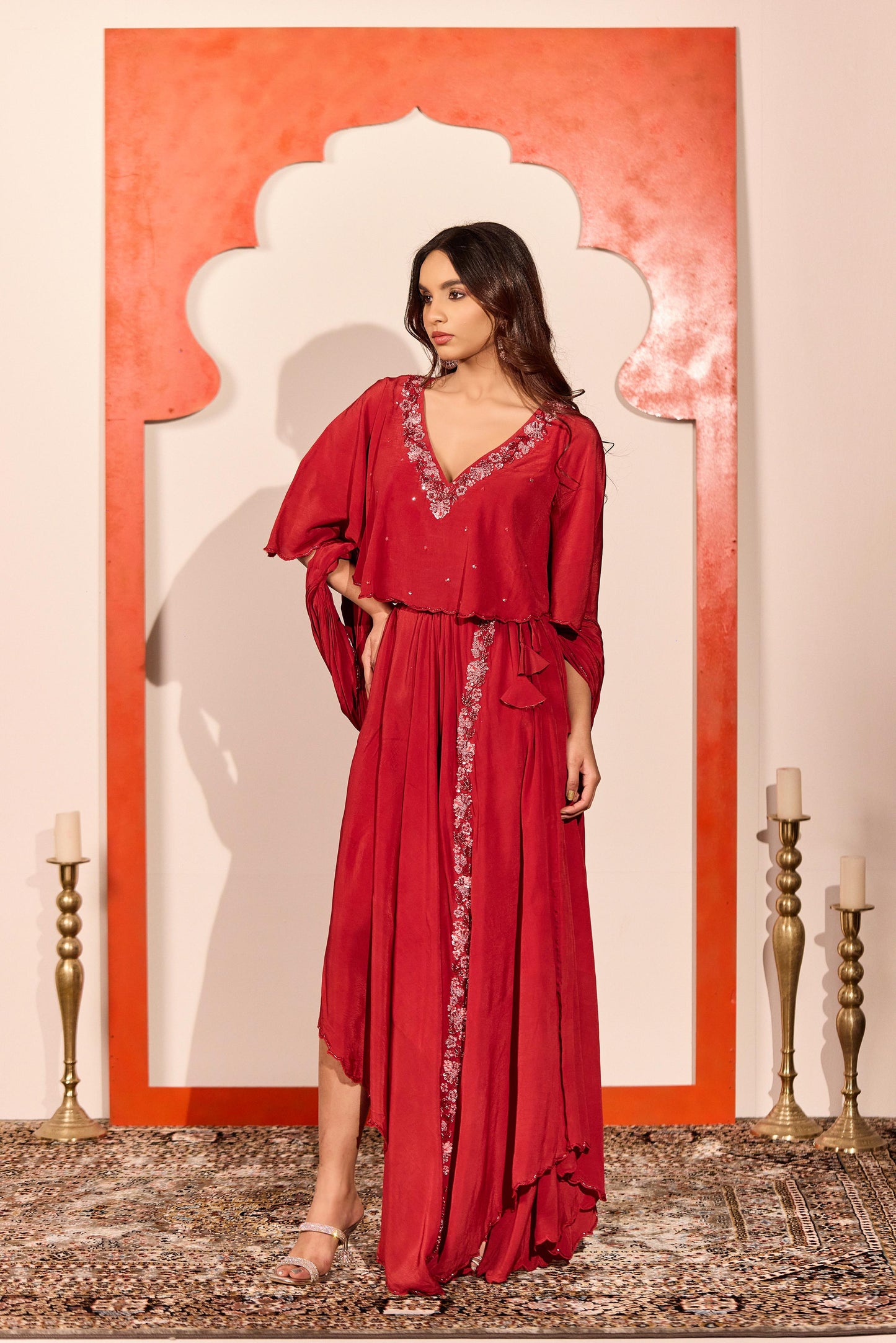 Celeste drape set