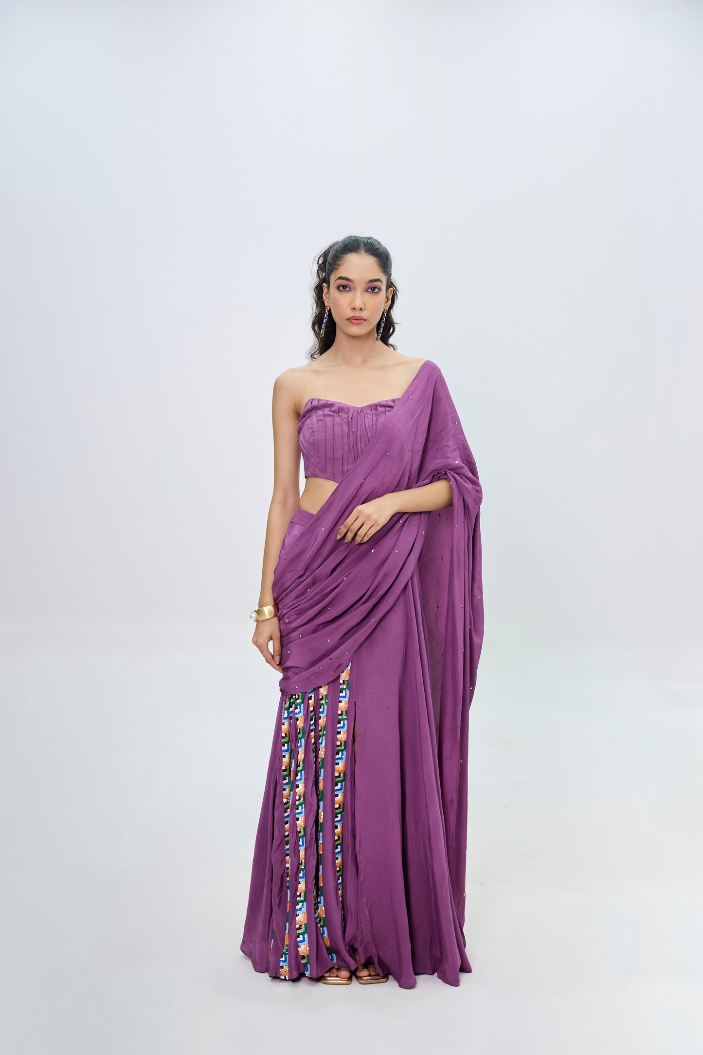Sequin Symphony saree