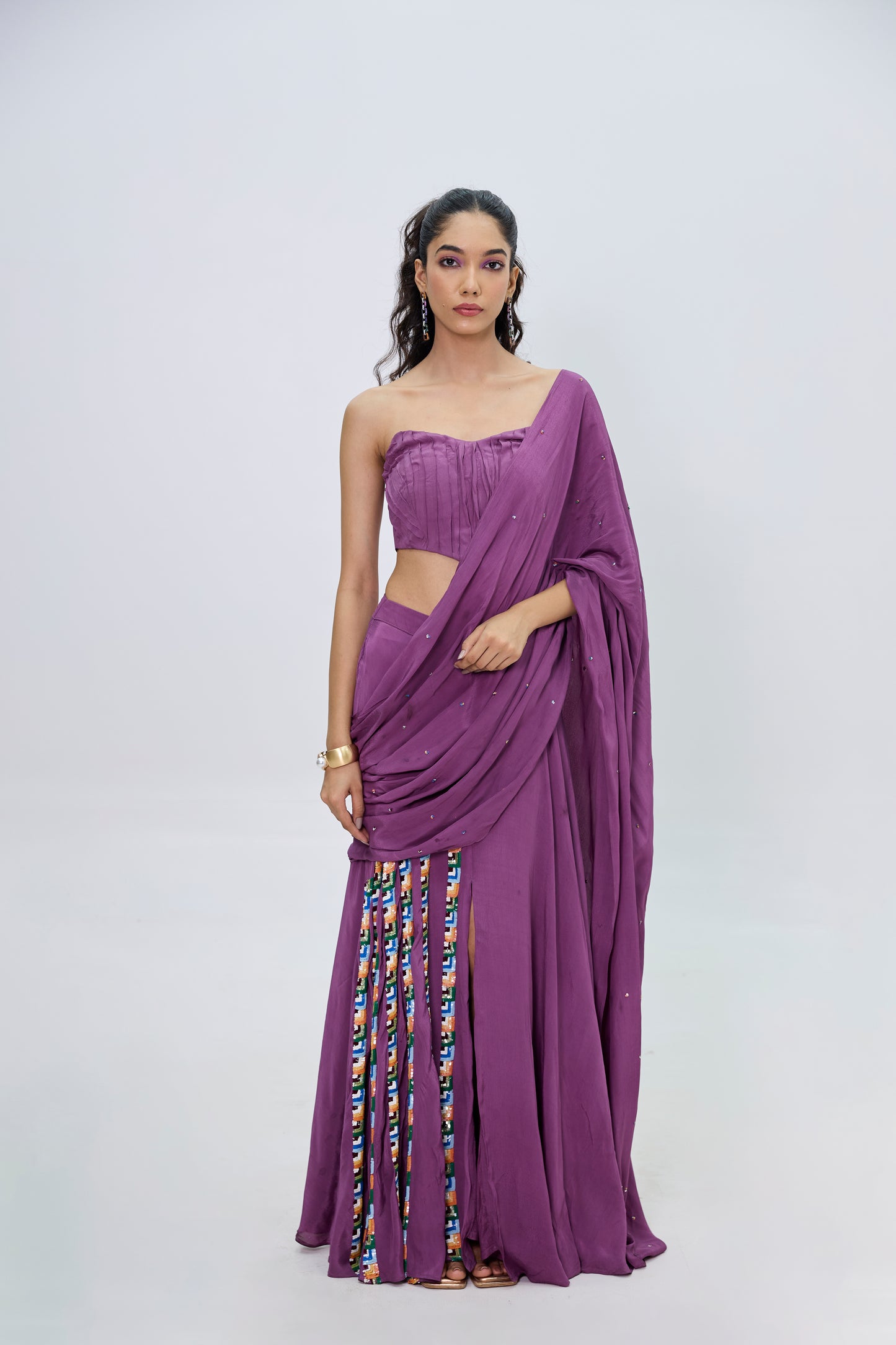 Sequin Symphony saree